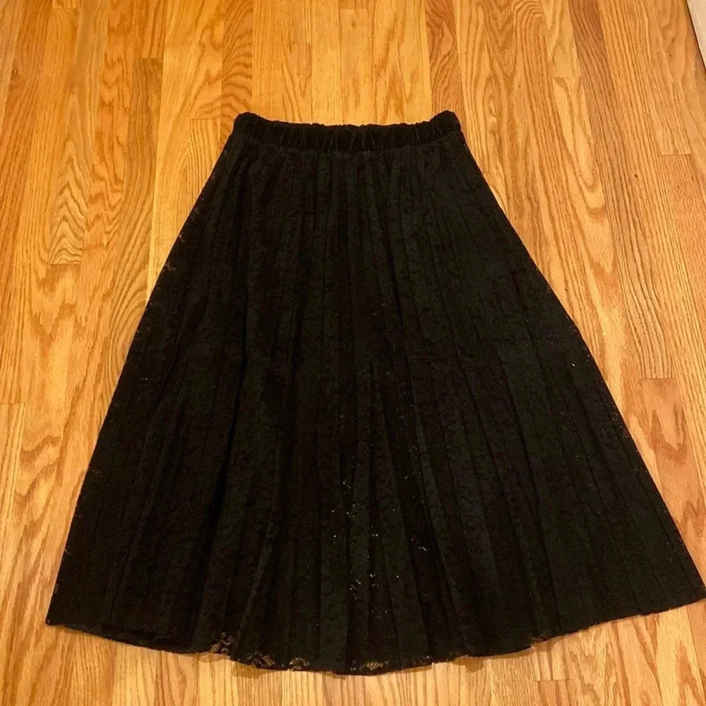 By anthropologie velvet skirt - size M